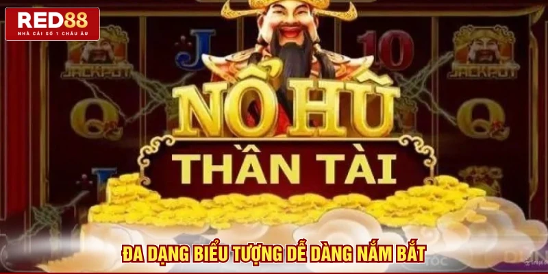 Đa dạng biểu tượng dễ dàng nắm bắt