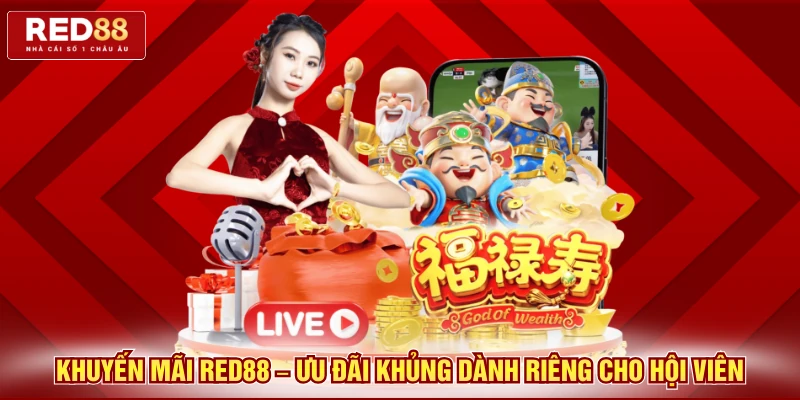khuyến mãi Red88
