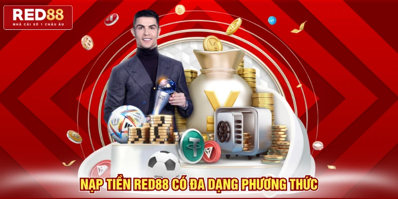 Nạp tiền Red88 có đa dạng phương thức